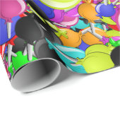 Zoete Kleine Candystickers Cadeaupapier (Rol Hoek)