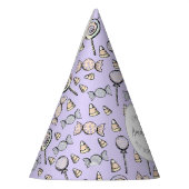 Zoete Kleine Ding Paarse Snoep Feesthoedjes (Links)