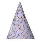 Zoete Kleine Ding Paarse Snoep Feesthoedjes (Rechts)