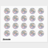 Zoete Kleine Engel Stickers (Vel)