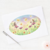 Zoete Kleine Fee Zusters Stickers (Envelop)
