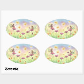 Zoete Kleine Fee Zusters Stickers (Vel)