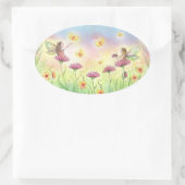 Zoete Kleine Fee Zusters Stickers (Tas)