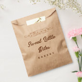 Zoete kleine hapjes bakkerij logo  bedankzakje (Gezegeld)