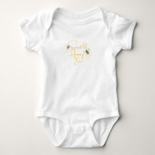 Zoete kleine honingbij T-shirt baby romper