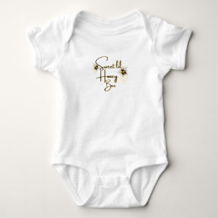 Zoete kleine honingbij T-shirt baby romper