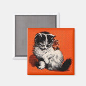 zoete kleine kitten magneet (Voorkant / Achterkant)