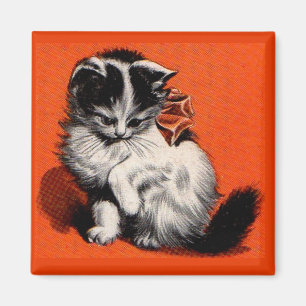 zoete kleine kitten magneet