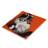 zoete kleine kitten tegeltje (Zijkant)