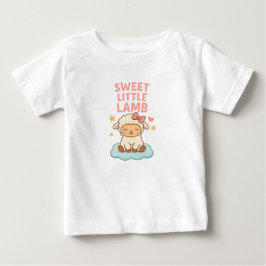 Zoete Kleine Lam – Baby Meisje Wolken Charme