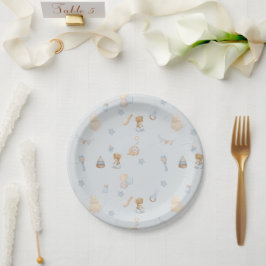 Zoete Kleine Muis Baby Shower Papieren Bord