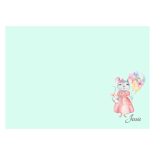 Zoete kleine muis Naam toevoegen Kies Kleur Post-i Post-it® Notes