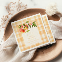 Zoete Kleine Perziken Baby Shower