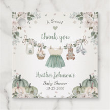 Zoete Kleine Pompoen Herfst Baby Shower