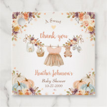 Zoete Kleine Pompoen Herfst Baby Shower