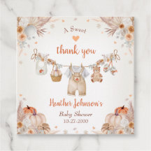 Zoete Kleine Pompoen Herfst Baby Shower
