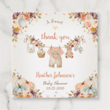 Zoete Kleine Pompoen Herfst Baby Shower