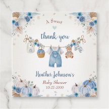 Zoete Kleine Pompoen Herfst Baby Shower