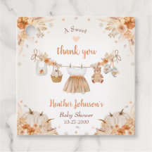 Zoete Kleine Pompoen Herfst Baby Shower