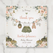 Zoete Kleine Pompoen Herfst Baby Shower
