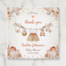 Zoete Kleine Pompoen Herfst Baby Shower