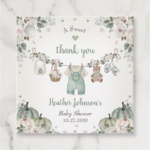 Zoete Kleine Pompoen Herfst Baby Shower
