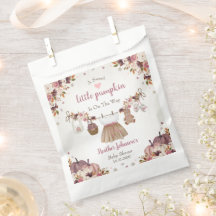 Zoete Kleine Pompoen Herfst Baby Shower
