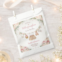 Zoete Kleine Pompoen Herfst Baby Shower