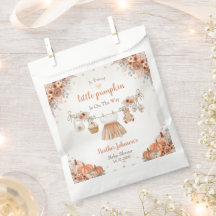 Zoete Kleine Pompoen Herfst Baby Shower