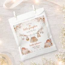 Zoete Kleine Pompoen Herfst Baby Shower