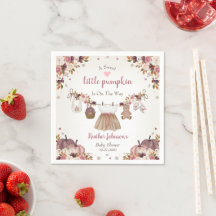 Zoete Kleine Pompoen Herfst Baby Shower