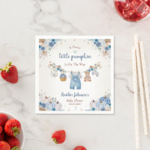 Zoete Kleine Pompoen Herfst Baby Shower