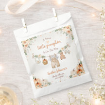 Zoete Kleine Pompoen Herfst Babyborrel