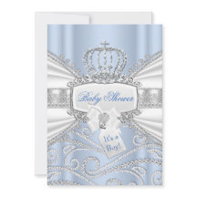 Zoete Kleine Prins Diamanten Jongen Baby Borrel