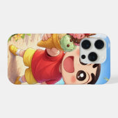 Zoete Kleine Verrassing iPhone Hoesje (Achterkant horizontaal)