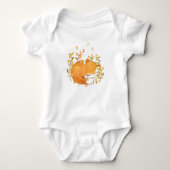Zoete kleine vos baby bodysuits (Voorkant)