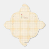 Zoete kleine wilde bloem is onderweg bedankdoosjes (Uitgevouwen)