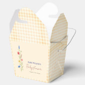 Zoete kleine wilde bloem is onderweg bedankdoosjes (Geopend)