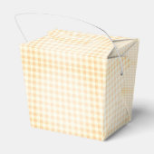 Zoete kleine wilde bloem is onderweg bedankdoosjes (Achterkant)