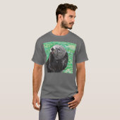 Zoete Kleine Zeeotter Schilderij T-shirt (Voorkant volledig)
