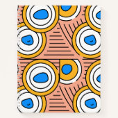 Zoete kleurrijke Tibetaanse geometrische patroon R Notitieboek (Voorkant)