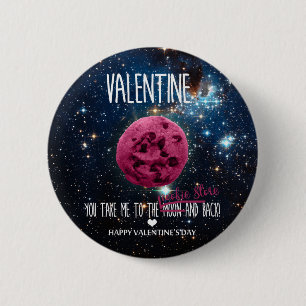 Zoete koekjes voor Valentijnsdag Ronde Button 5,7 Cm