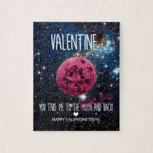 Zoete koekjes voor Valentijnse Legpuzzel