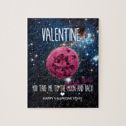 Zoete koekjes voor Valentijnse Legpuzzel (Verticaal)