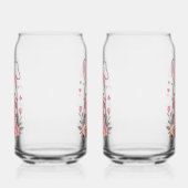 Zoete Konijn en Bloemen Blikvorm Glas (Rechts)