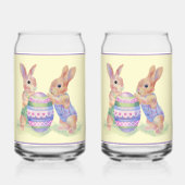 Zoete Konijn Frisdrank Glas (Achterkant)