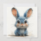 Zoete konijntjes: zalige wensen 🐇digitaal feestdagenkaart (Voorkant)