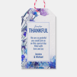 💍 Zoete Korenbloem Droomlandschap Cadeaulabel