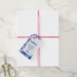 💍 Zoete Korenbloem Droomlandschap Cadeaulabel