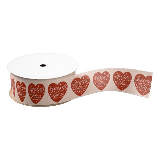 Zoete Kus Grosgrain Lint (Spoel)